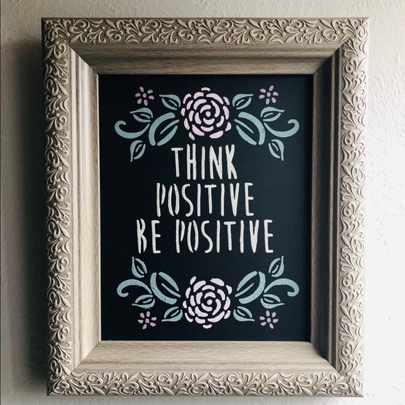 Other - 🎓THINK POSITIVE🎓HANDMADE CHALK ART